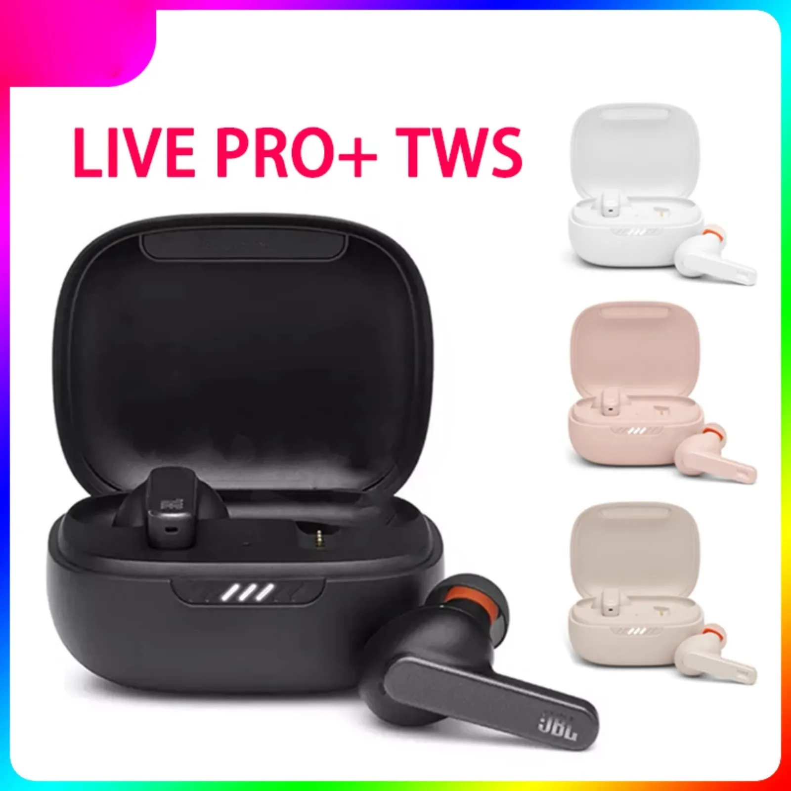 JBL Live Pro+ Tws Bluetooth Wireless Earphone Sports Earbuds Deep Bass Headphones Waterproof Headset With Charging Case
JBL Live Pro+ Tws Bluetooth Wireless Earphone Sports Earbuds Deep Bass Headphones Waterproof Headset With Charging Case