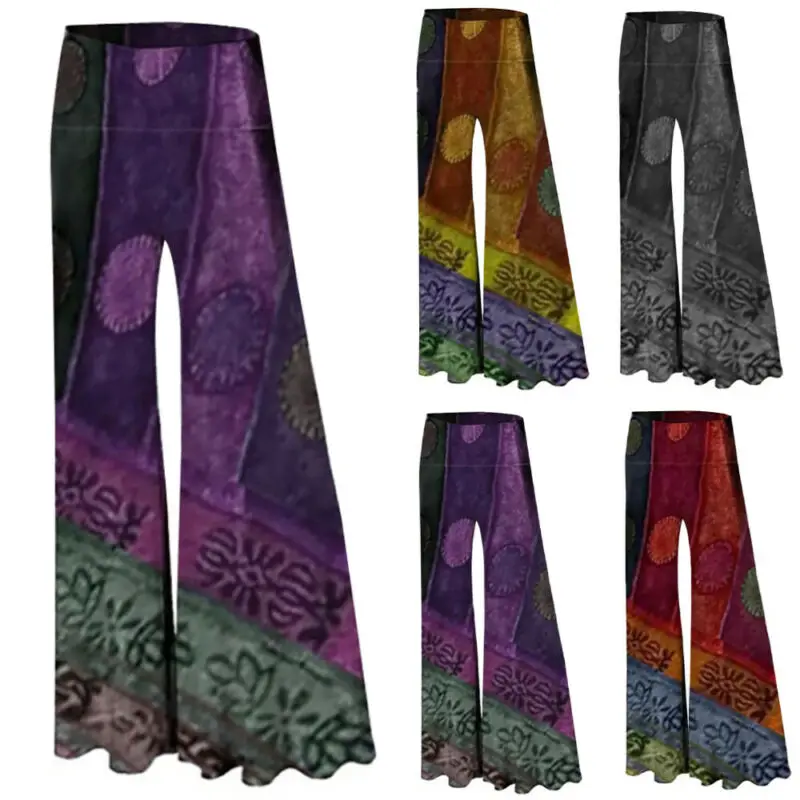 MoniGram Women's Retro Printed Wide Leg Pants Casual Sports Gym Running Harem Trousers US
MoniGram Women's Retro Printed Wide Leg Pants Casual Sports Gym Running Harem Trousers US