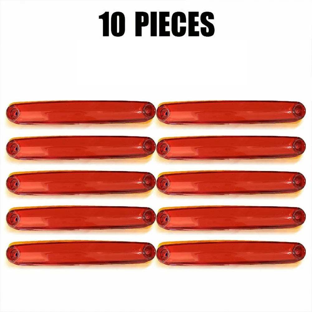 10X Red LED Side Marker Lamp Clearance Light Indicator Trailer Truck Caravan Side Lights And Tail Lights 12-24V Always On
10X Red LED Side Marker Lamp Clearance Light Indicator Trailer Truck Caravan Side Lights And Tail Lights 12-24V Always On