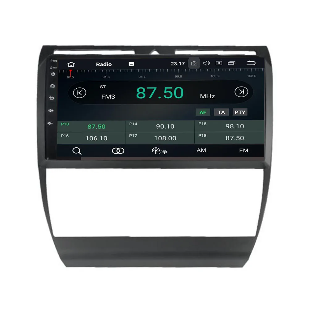 Android 10 GPS навигация автомобильное радио для Audi A6 S6 RS6 1997 2004 мультимедиа WIFI HD