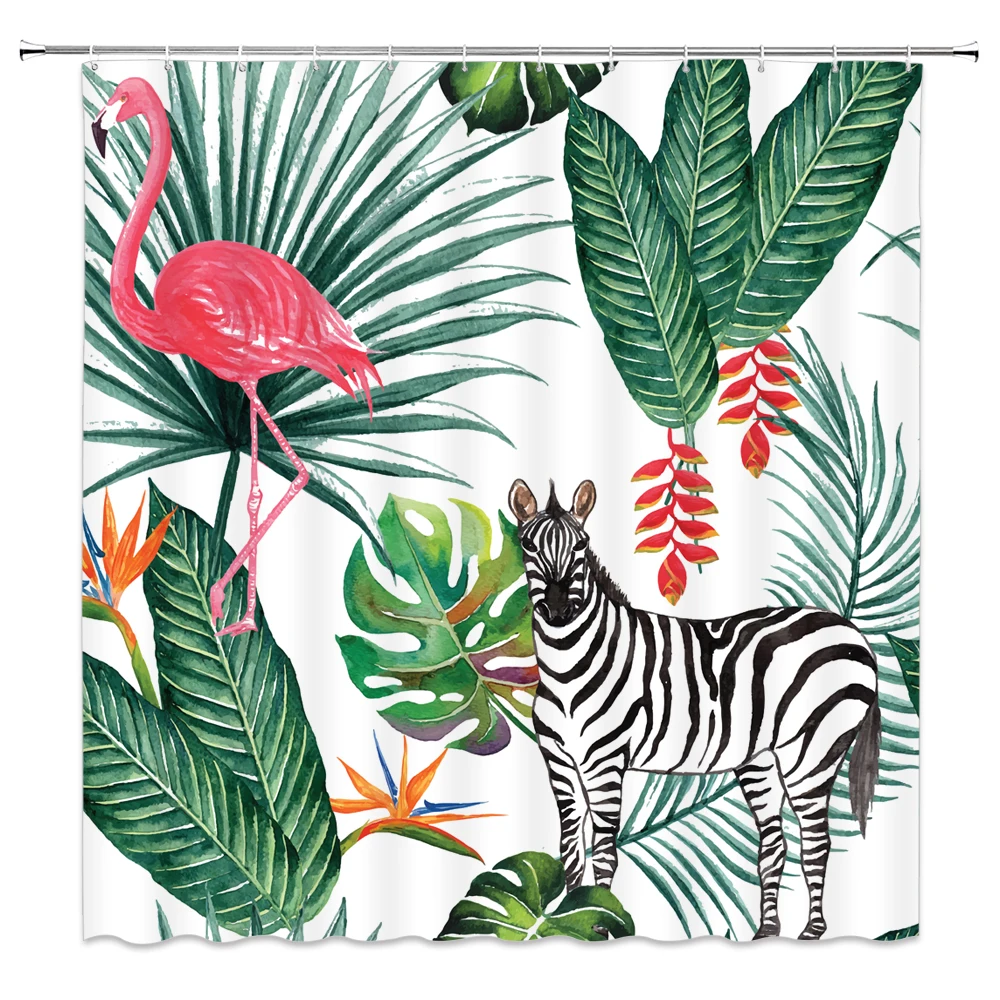 African leaves Bird Prints Bath Shower Curtain Waterproof Screen for Bathroom Home Decoration Polyester Fabric Washable Curtain
African leaves Bird Prints Bath Shower Curtain Waterproof Screen for Bathroom Home Decoration Polyester Fabric Washable Curtain