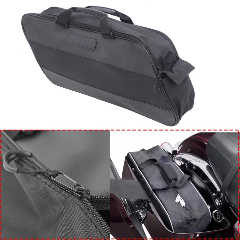 Motorcycle Saddlebag Waterproof Luggage Liner Storage Bag Travel Bag for Touring Road King Electra Glide
Motorcycle Saddlebag Waterproof Luggage Liner Storage Bag Travel Bag for Touring Road King Electra Glide