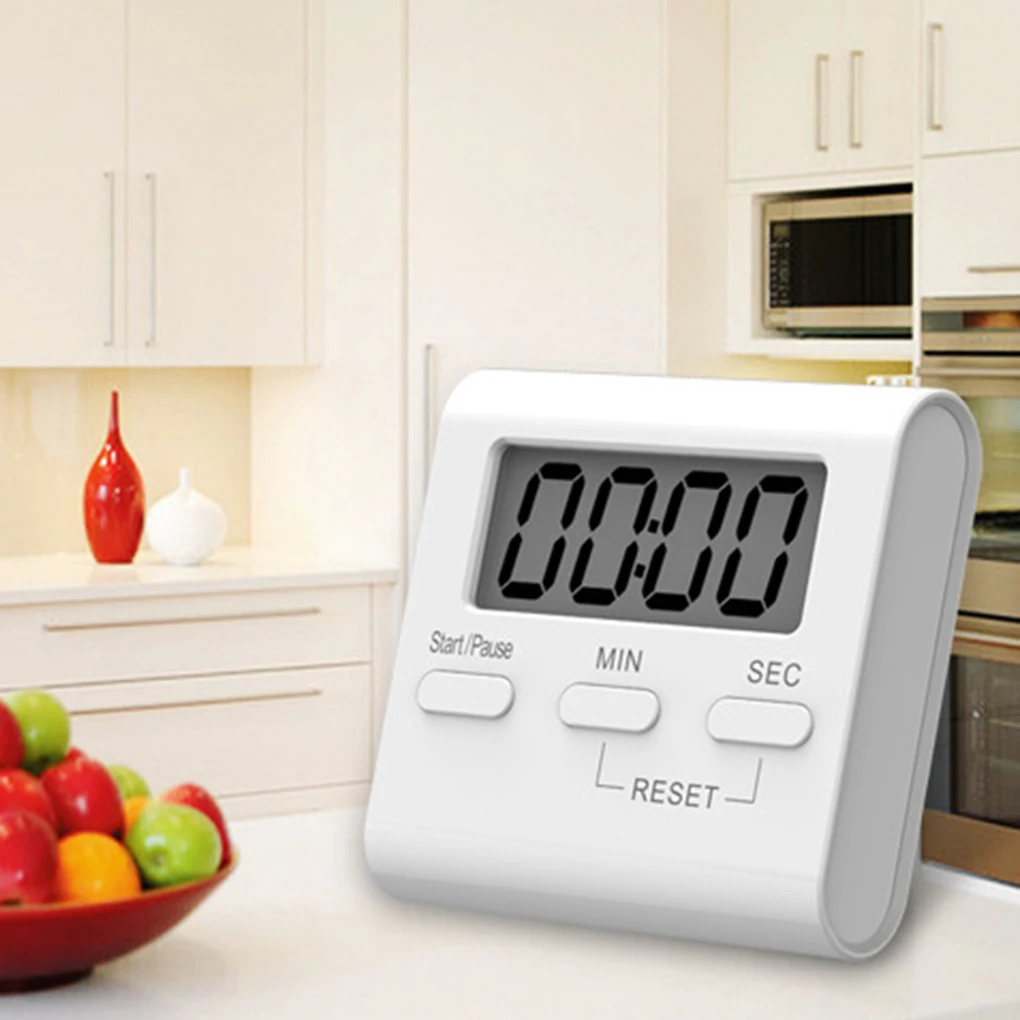 Digital Timer Cooking Countertop Countdown Alarm Clock Battery Operated Workout Students Kids Training Timing Gadget
Digital Timer Cooking Countertop Countdown Alarm Clock Battery Operated Workout Students Kids Training Timing Gadget