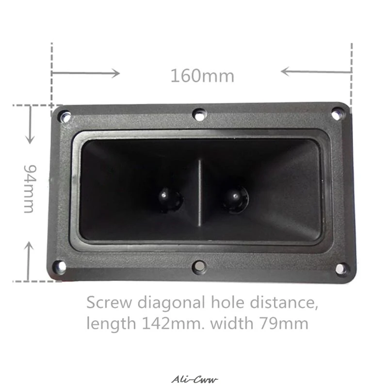 150W Dual Piezo Tweeters Horn Piezoelectric Speaker Buzzer Treble Piezo Head Driver for Home Subwoofer Stage Loudspeaker
150W Dual Piezo Tweeters Horn Piezoelectric Speaker Buzzer Treble Piezo Head Driver for Home Subwoofer Stage Loudspeaker