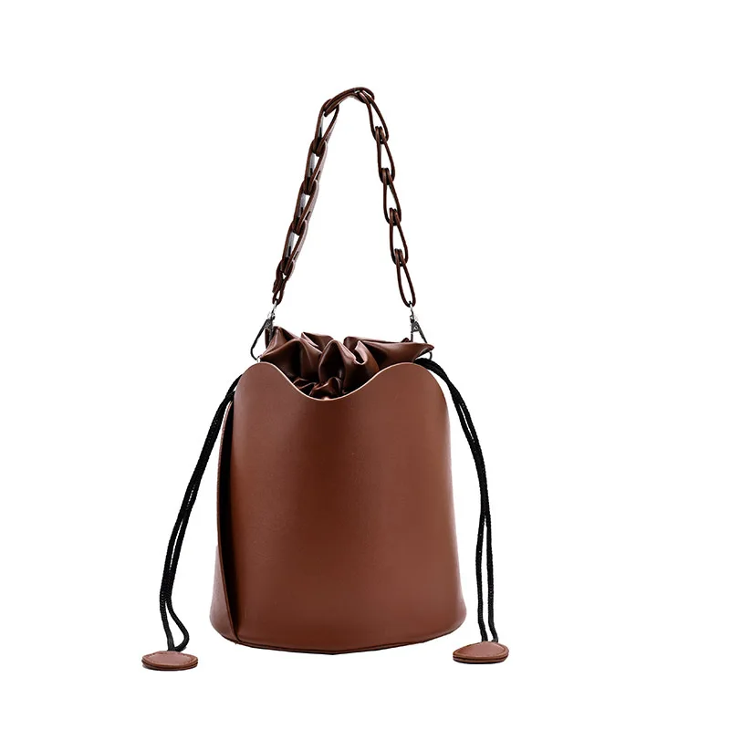 New 2021 Fashion Women's PU Leather Simple Bucket Bag Female Soft Solid Handbag Shoulder Crossbody Bag Messenger Bags For Girls
New 2021 Fashion Women's PU Leather Simple Bucket Bag Female Soft Solid Handbag Shoulder Crossbody Bag Messenger Bags For Girls