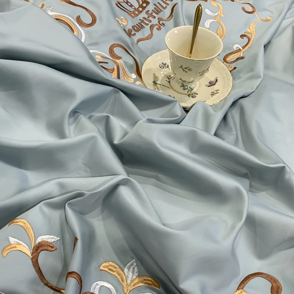 60s Egyptian Cotton Bedding Set 4/6/7Pcs Luxury set Queen King size Silky Duvet Cover Bed sheet Soft Fitted sheet pillowcase
60s Egyptian Cotton Bedding Set 4/6/7Pcs Luxury set Queen King size Silky Duvet Cover Bed sheet Soft Fitted sheet pillowcase