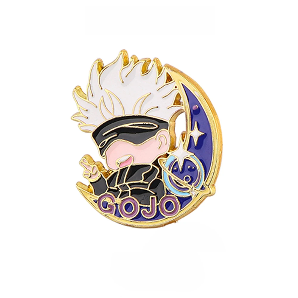 PF1095 Gojo Satoru Japanese Anime Manga Icons Enamel Pin Badge Cartoons Collar Lapel Pin for Backpack Decoration Jewelry Gifts
PF1095 Gojo Satoru Japanese Anime Manga Icons Enamel Pin Badge Cartoons Collar Lapel Pin for Backpack Decoration Jewelry Gifts
