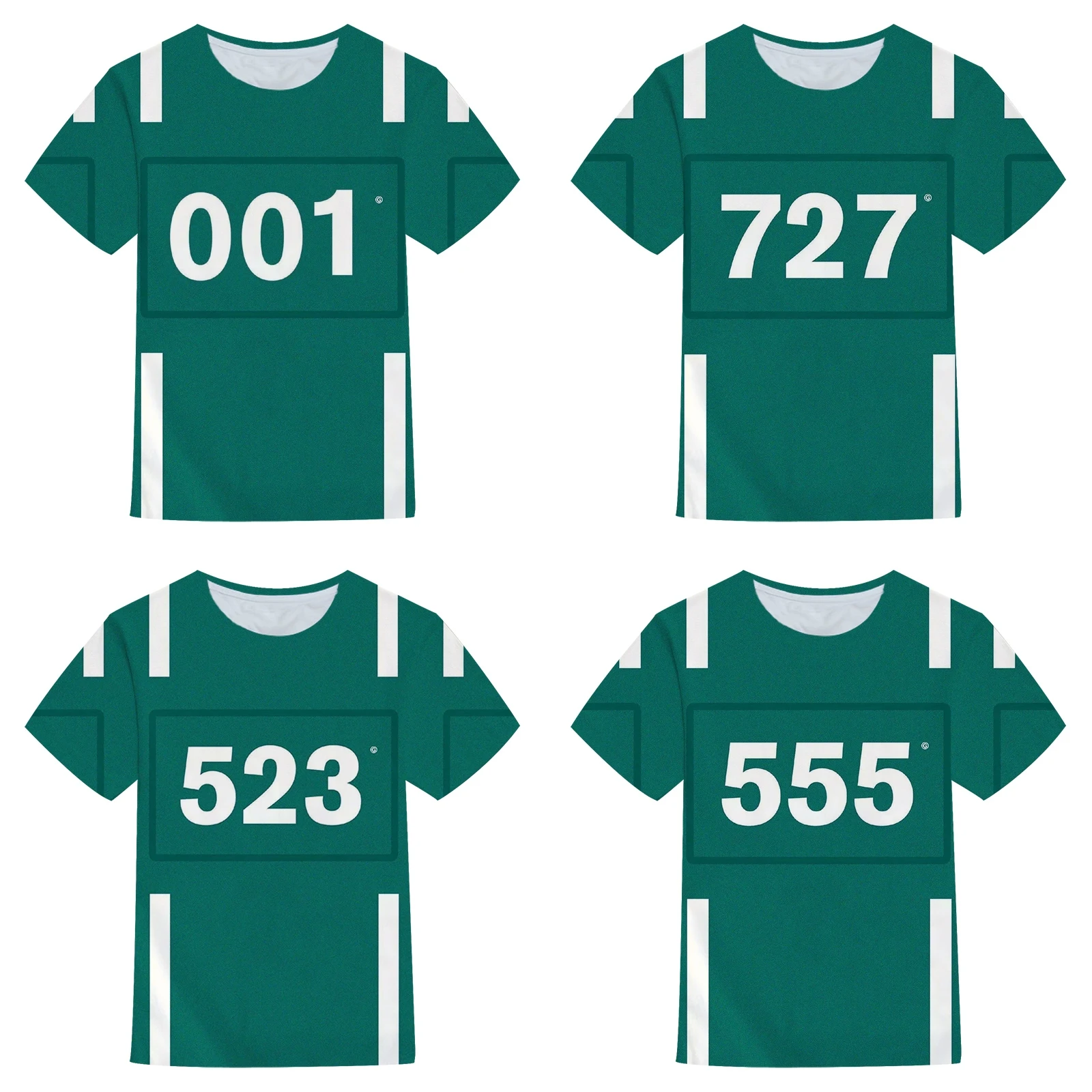Korean TV Squid Game T Shirt Boys Kids Girls Cartoon Summer Child Tops Tees Unisex Harajuku Fashion Korean Style T-shirt Male
Korean TV Squid Game T Shirt Boys Kids Girls Cartoon Summer Child Tops Tees Unisex Harajuku Fashion Korean Style T-shirt Male