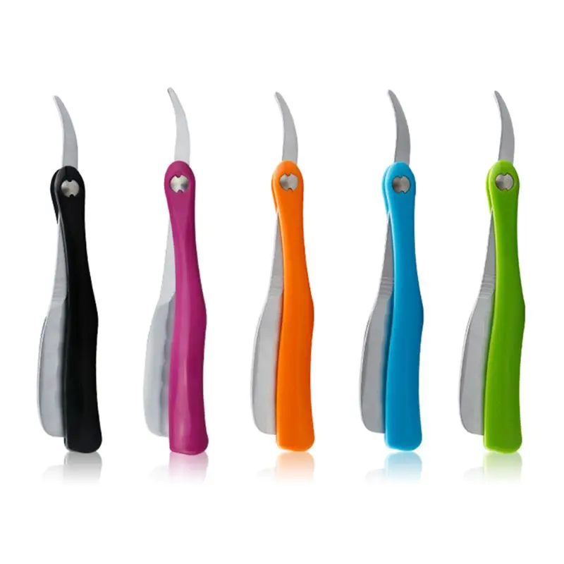 Candy-colored Handle Feather Folding Shaver Holder Manual Beard Haircut Personalized Hair Razor Replaceable Blade
Candy-colored Handle Feather Folding Shaver Holder Manual Beard Haircut Personalized Hair Razor Replaceable Blade