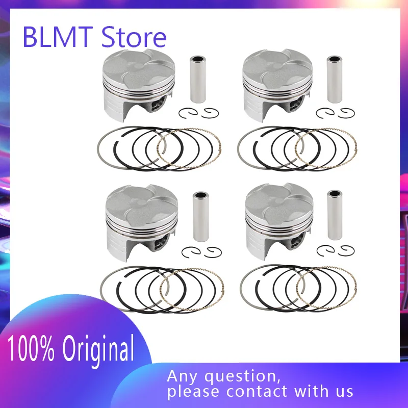 4 Sets Motorcycle Piston & Rings Kit STD 67mm for HONDA CBR600 F5 2003-2005 CBR 600 13101-MEE-000 Accessories Wholesale 
4 Sets Motorcycle Piston & Rings Kit STD 67mm for HONDA CBR600 F5 2003-2005 CBR 600 13101-MEE-000 Accessories Wholesale