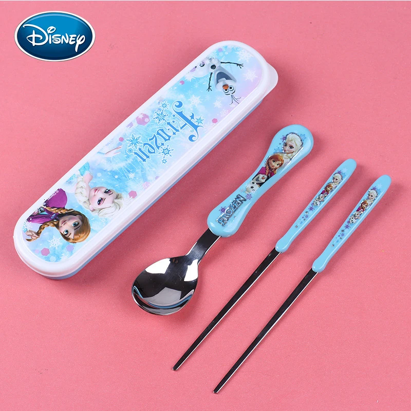 Disney baby learning to eat training spoon 1-2 years old baby stainless steel cutlery children spoon fork set
Disney baby learning to eat training spoon 1-2 years old baby stainless steel cutlery children spoon fork set