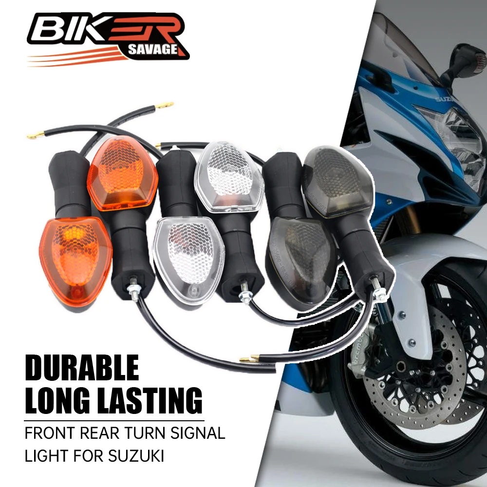 Motorcycle Front Rear Turn Signals Light For SUZUKI GSX-R 600 750 K1 K4 GSXR 1000 Indicator Lamp Bulb Blinker Accessories
Motorcycle Front Rear Turn Signals Light For SUZUKI GSX-R 600 750 K1 K4 GSXR 1000 Indicator Lamp Bulb Blinker Accessories