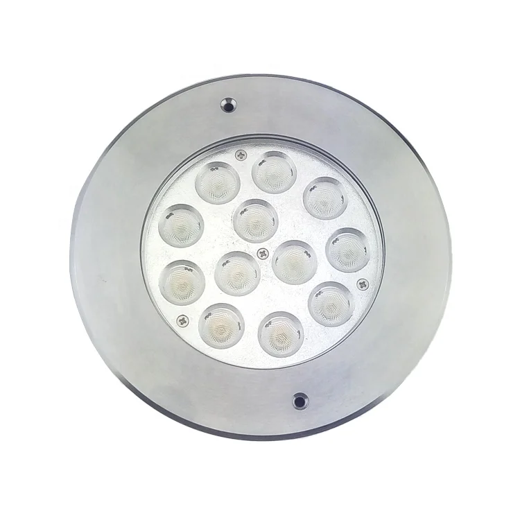 12x3W RGB 3in1 напольный Подземный светодиодный светильник высокое качество