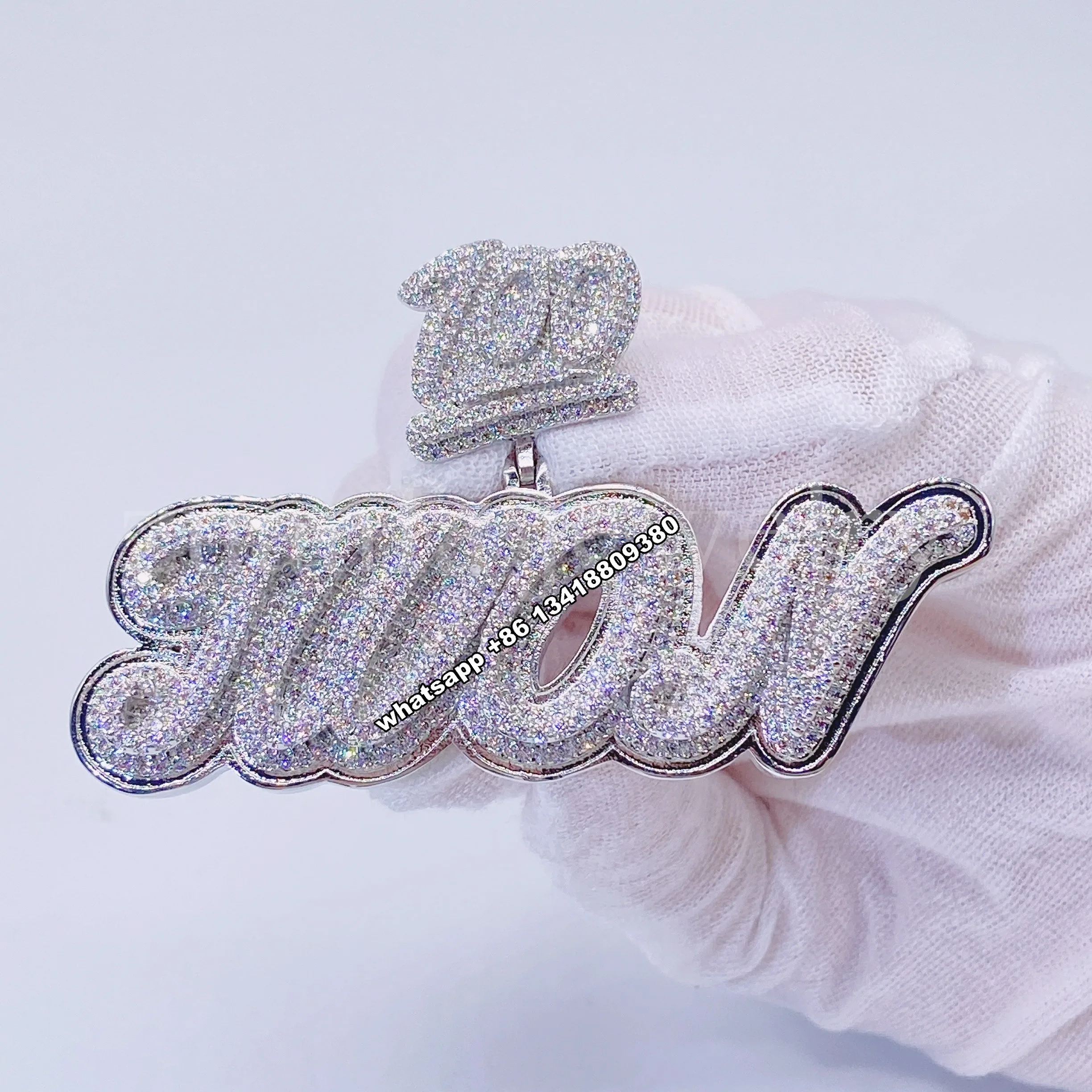 Оттий на заказ, в стиле хип-хоп, с полной гравировкой, S925, двухцветный Муассанит, алмазная буква с собственным логотипом
Оттий на заказ, в стиле хип-хоп, с полной гравировкой, S925, двухцветный Муассанит, алмазная буква с собственным логотипом