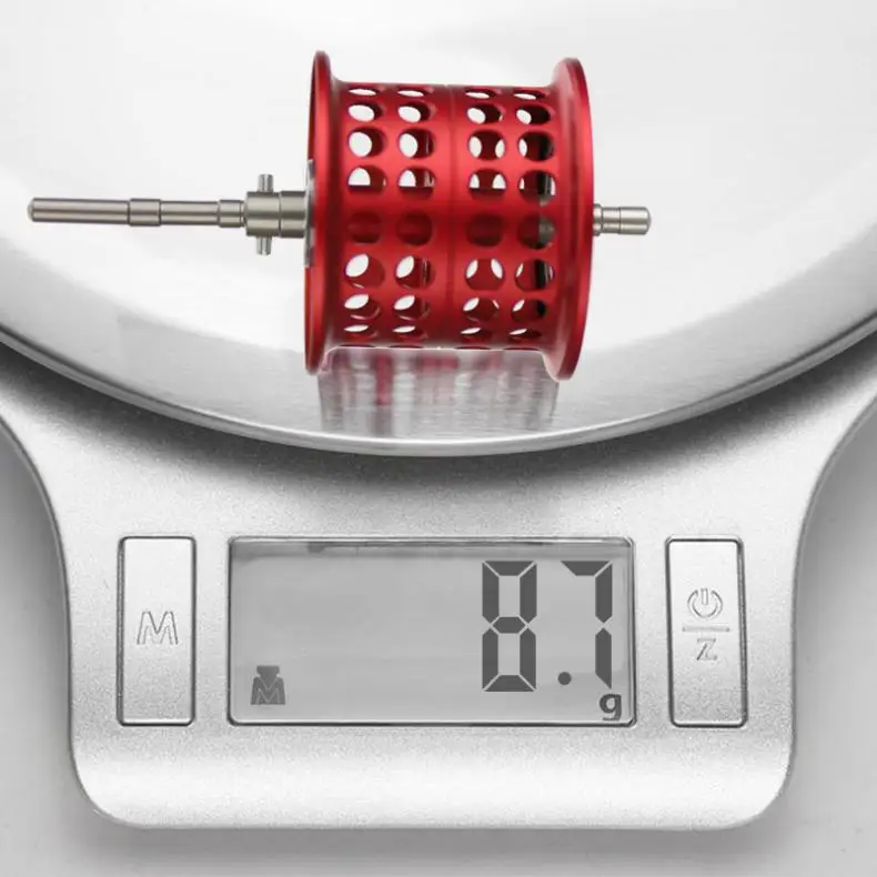 DIY Shallow Spool Aviation Aluminum Lightweight Casting Reel Spool 8.7g Fit for Abu BMAX3 / SMAX3 / PMAX3 / ORRA2 / DECIDER7
DIY Shallow Spool Aviation Aluminum Lightweight Casting Reel Spool 8.7g Fit for Abu BMAX3 / SMAX3 / PMAX3 / ORRA2 / DECIDER7