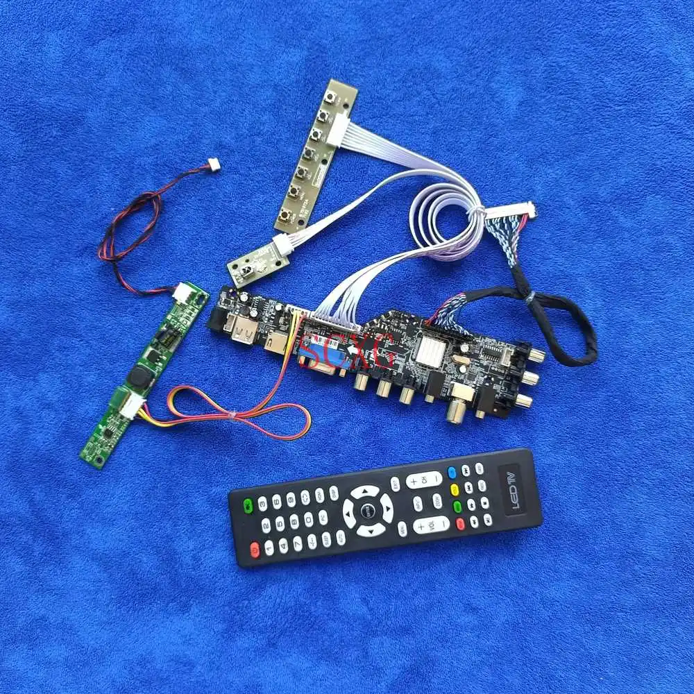 1920*1080 LVDS 30-Pin LED/LCD For CLAA215FA04/CLAA215FA04T Screen drive board USB AV VGA HDMI-compatible DIY Kit Digital Signal
1920*1080 LVDS 30-Pin LED/LCD For CLAA215FA04/CLAA215FA04T Screen drive board USB AV VGA HDMI-compatible DIY Kit Digital Signal