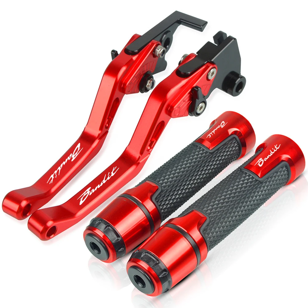 Adjustable Brakes Clutch Levers Handle Bar Motorcycle Handlebar Grips FOR SUZUKI GSF1200BANDIT 2001-2006 7/8'' 22MM CNC Aluminum
Adjustable Brakes Clutch Levers Handle Bar Motorcycle Handlebar Grips FOR SUZUKI GSF1200BANDIT 2001-2006 7/8'' 22MM CNC Aluminum