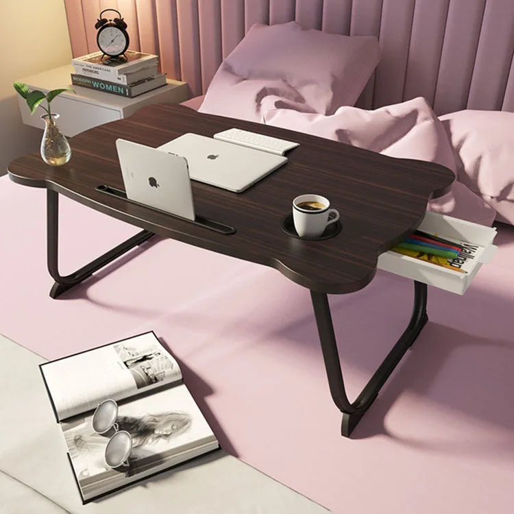 Simple folding laptop table desk bed table sofa table small desk with slot cup holder drawer portable study table MJ1104
Simple folding laptop table desk bed table sofa table small desk with slot cup holder drawer portable study table MJ1104