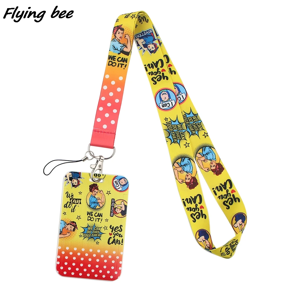 Flyingbee X1664 We Can Do It Feminism Card Holder ID Holder Bus Card Holder Staff Card Personality Lanyard Accessories Jewelry
Flyingbee X1664 We Can Do It Feminism Card Holder ID Holder Bus Card Holder Staff Card Personality Lanyard Accessories Jewelry
