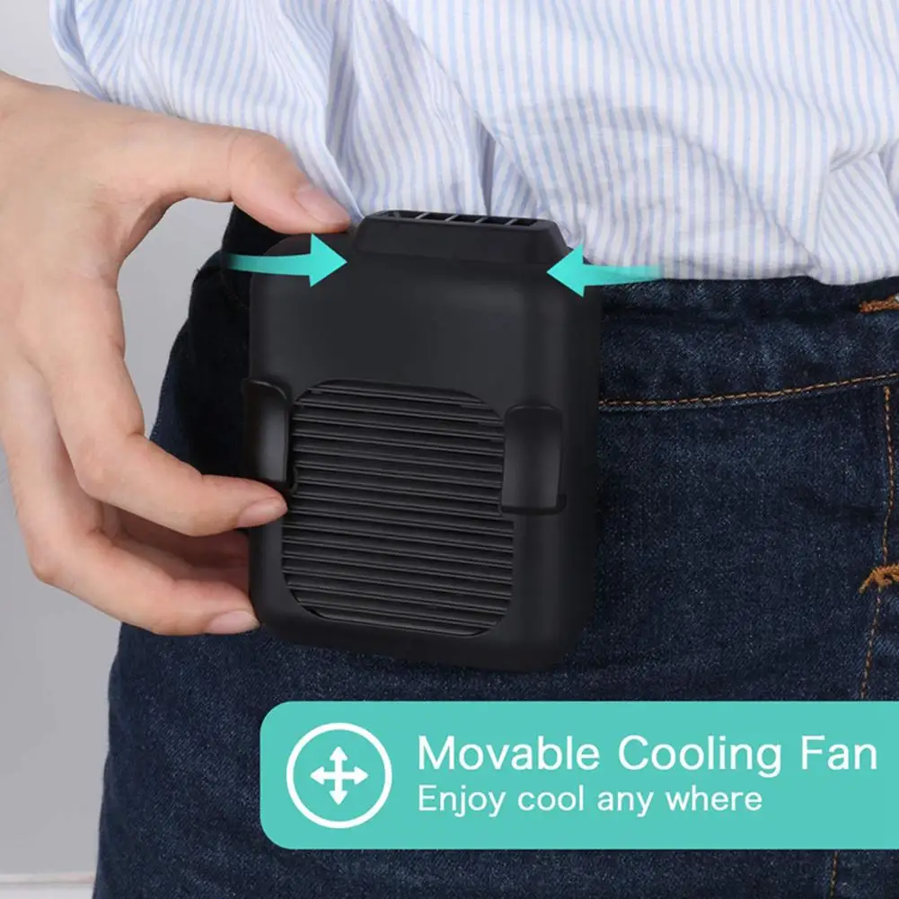 Портативный мини USB вентилятор на ремне с 3 шестернями|Системы HVAC и запчасти| |