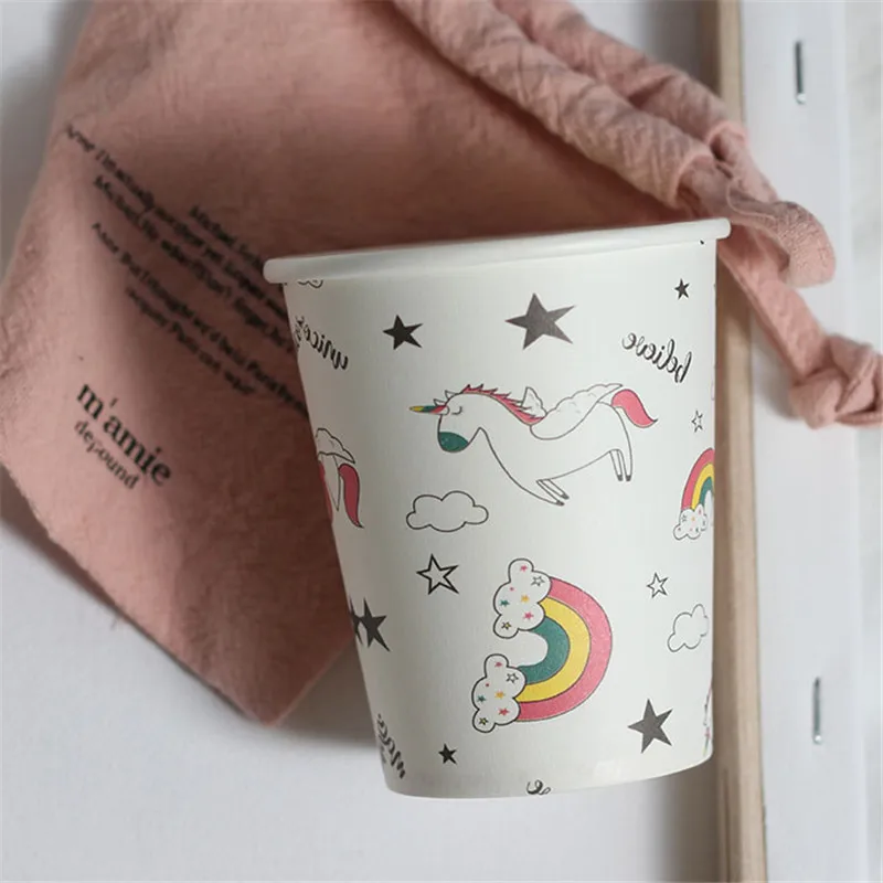 100pcs Unicorn Party Disposable Thick Paper Cup Home Office Wedding Birthday Cup Personalized Coffee Milk Tea Paper Cup 250ML
100pcs Unicorn Party Disposable Thick Paper Cup Home Office Wedding Birthday Cup Personalized Coffee Milk Tea Paper Cup 250ML