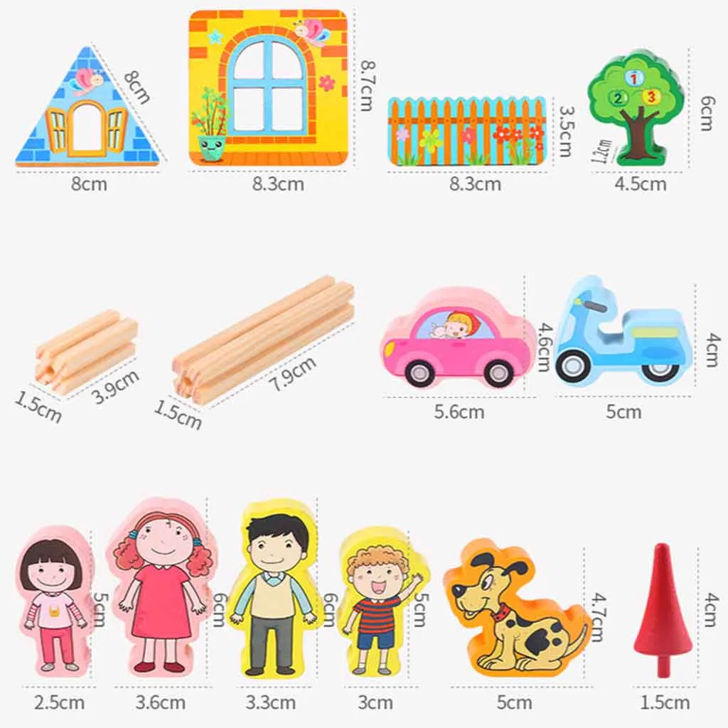 Doll House Miniature DIY Dollhouse With Doll Wooden House 128pcs /268pcs Toys For Children Gifts Holiday Times
Doll House Miniature DIY Dollhouse With Doll Wooden House 128pcs /268pcs Toys For Children Gifts Holiday Times
