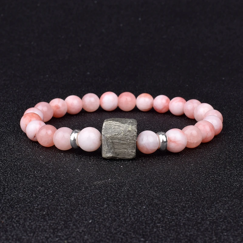 Fashion Pink Agates Bead Bracelets Men Nature Energy Chalcopyrite Pink Quartzs Bracelet Women Meditation Prayer Jewelry Pulseira
Fashion Pink Agates Bead Bracelets Men Nature Energy Chalcopyrite Pink Quartzs Bracelet Women Meditation Prayer Jewelry Pulseira