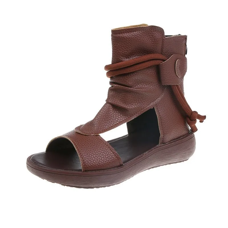 Roman Shoes Casual Fashion Ladies Sandals 2021 Summer New High-top Wedge Sandals Thick-soled Fish Mouth Sandals Women's Shoes
Roman Shoes Casual Fashion Ladies Sandals 2021 Summer New High-top Wedge Sandals Thick-soled Fish Mouth Sandals Women's Shoes