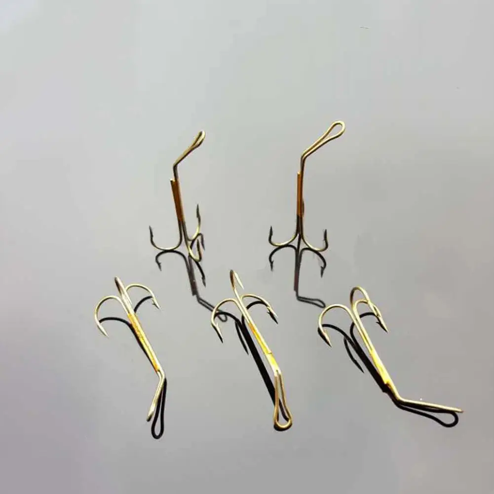 Hot Sales Treble Fishing Hook Bent Extended Handle High Strength Anchor Hook Wire Diameter 0.7mm Fishing Tackle Tools Round Bend
Hot Sales Treble Fishing Hook Bent Extended Handle High Strength Anchor Hook Wire Diameter 0.7mm Fishing Tackle Tools Round Bend