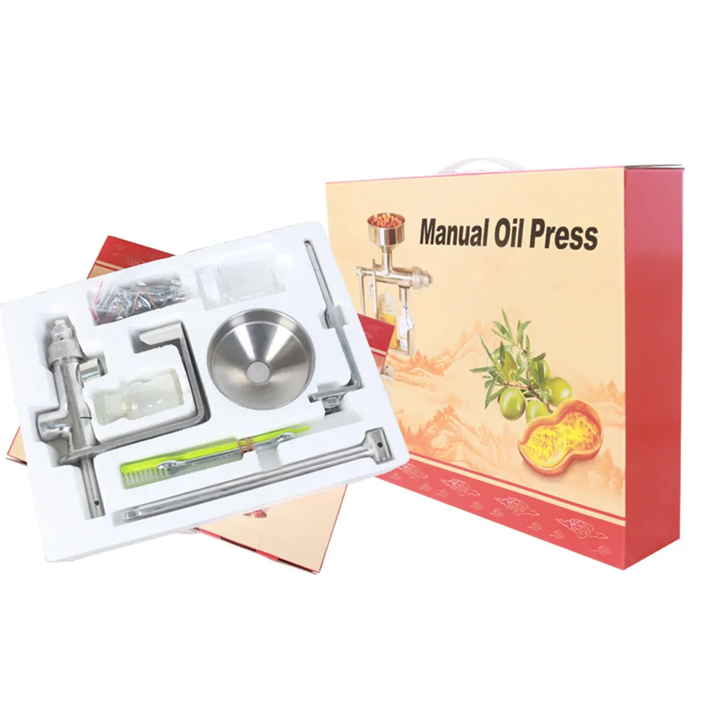 Manual Oil Press Machine Household Oil Extractor Peanut Nuts Seeds Olive Oil Press Machine
Manual Oil Press Machine Household Oil Extractor Peanut Nuts Seeds Olive Oil Press Machine
