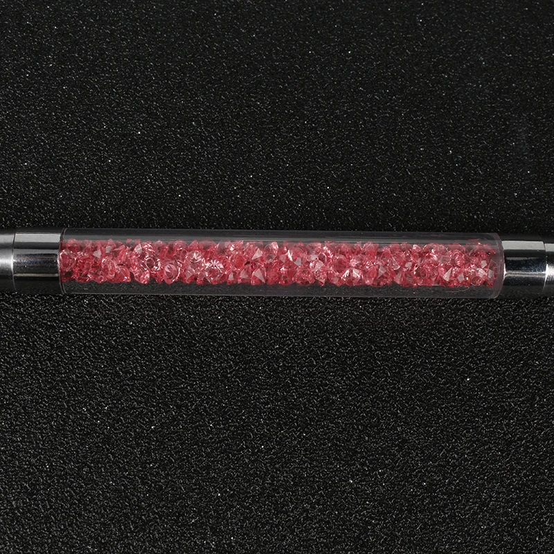 Двусторонняя градиентная Кисть для ногтей зеркальная блестящая ручка