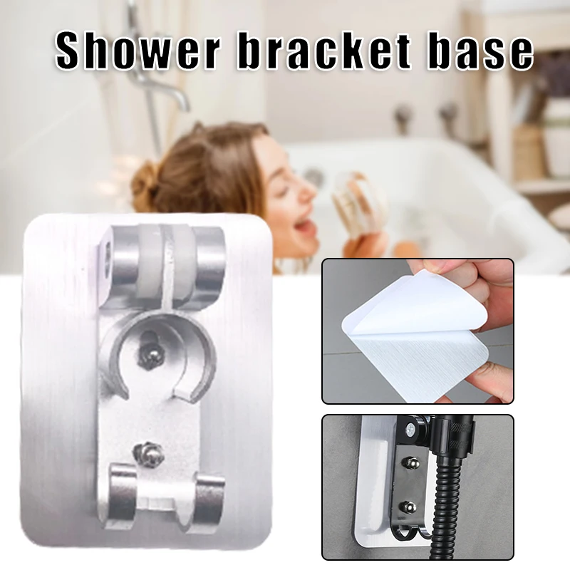 Aluminum Shower Holder With Double Hook Adjustable Punch-free Bathroom Shower Head Brackets Easy Installation Accesorios Baño
Aluminum Shower Holder With Double Hook Adjustable Punch-free Bathroom Shower Head Brackets Easy Installation Accesorios Baño