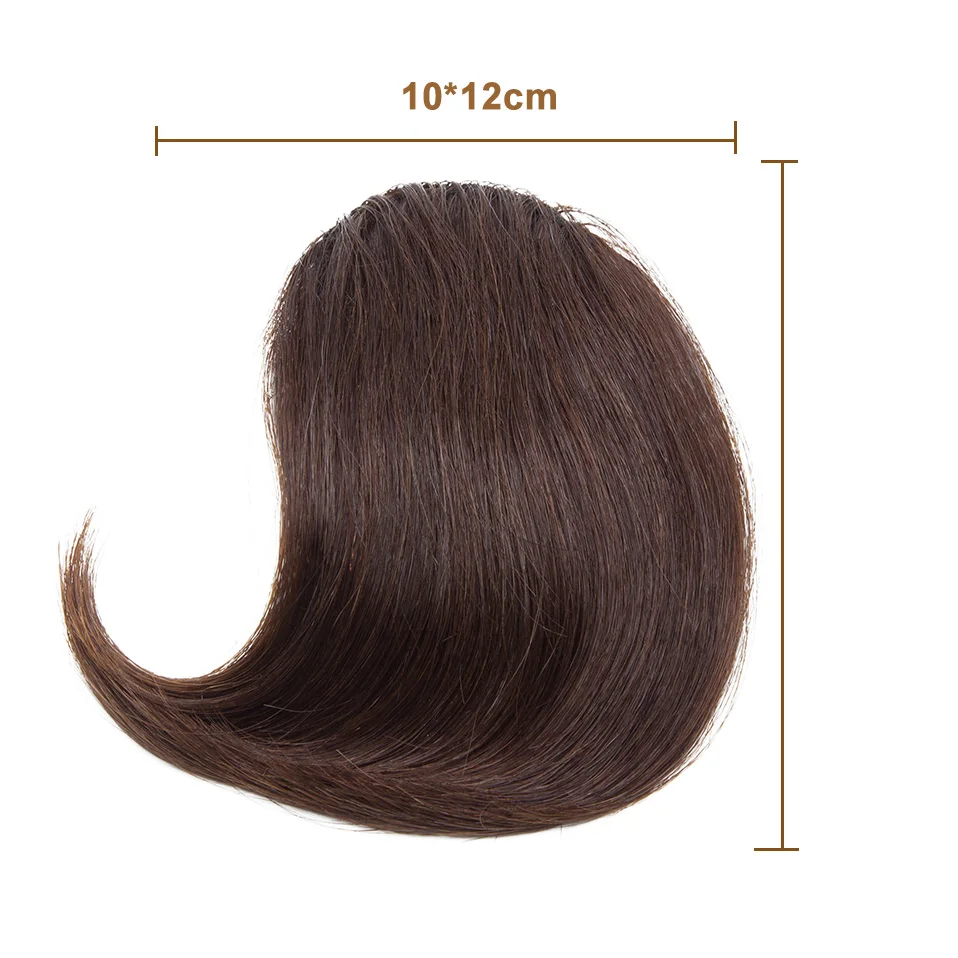 S-noilite 10x12cm Human Hair Oblique Bangs Small Side Fringe Gradient Bangs Straight Clip In Hair Extension Non-Remy Human Hair
S-noilite 10x12cm Human Hair Oblique Bangs Small Side Fringe Gradient Bangs Straight Clip In Hair Extension Non-Remy Human Hair