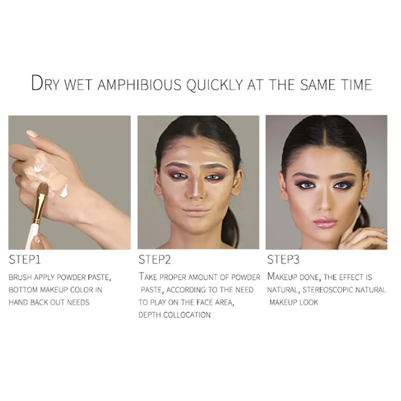 Concealer Palette 9 Colors highlight shadow Makeup Base Cream Matte Contouring Foundation Face Contour Set Cosmetic | Красота и