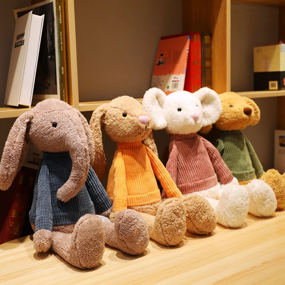 Cute Dog Rabbit Mouse Elephant Plush Toys Room Decoration Pet Doll Baby Soothing Accompany Sleeping Pillow
Cute Dog Rabbit Mouse Elephant Plush Toys Room Decoration Pet Doll Baby Soothing Accompany Sleeping Pillow