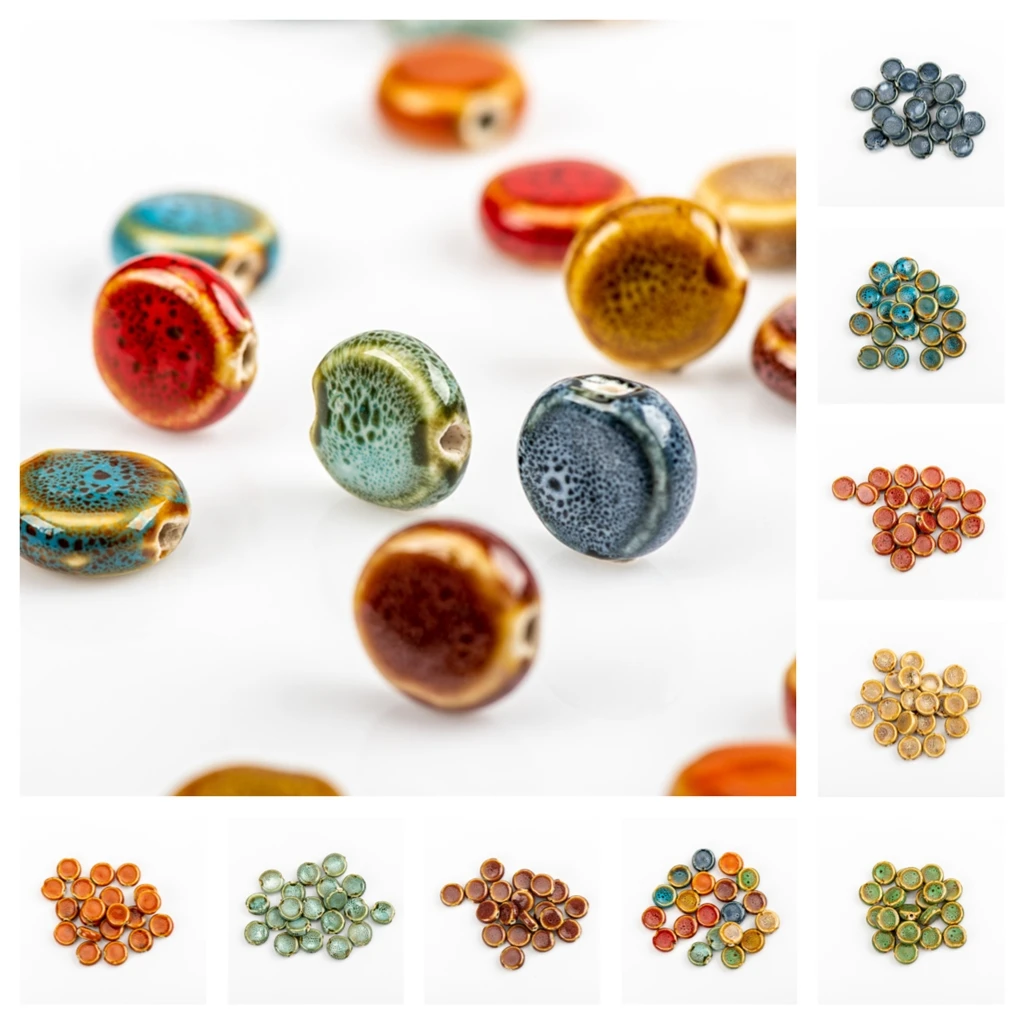 15# 20pcs Round Shape Colorful China Ceramic Beads Wholesale Sell By Bags China Ceramics Beads #A518A
15# 20pcs Round Shape Colorful China Ceramic Beads Wholesale Sell By Bags China Ceramics Beads #A518A