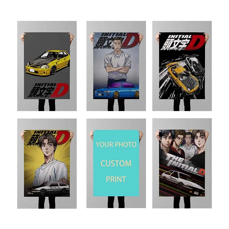 Initial D Classic Posters Anime Japanese Custom Cloth Painting Cafe Bar Interior Decorative Art Wall Prints
Initial D Classic Posters Anime Japanese Custom Cloth Painting Cafe Bar Interior Decorative Art Wall Prints