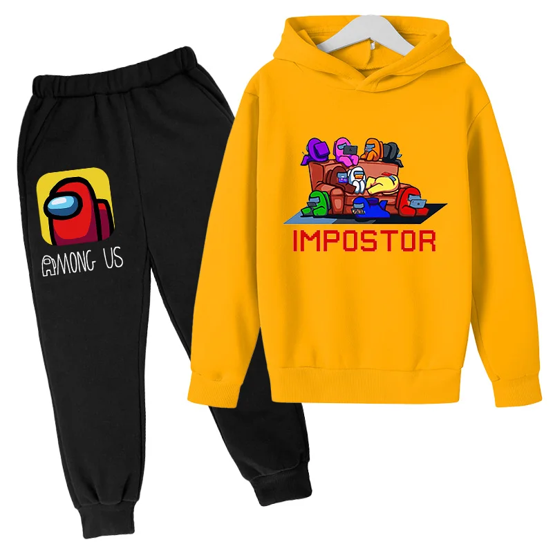 Hoodies Pants Suit for Teens Girls Boys Children Cartoon Anime Sweatshirt Suit Kids Autumn Winter Clothes new Game Among-Us top
Hoodies Pants Suit for Teens Girls Boys Children Cartoon Anime Sweatshirt Suit Kids Autumn Winter Clothes new Game Among-Us top