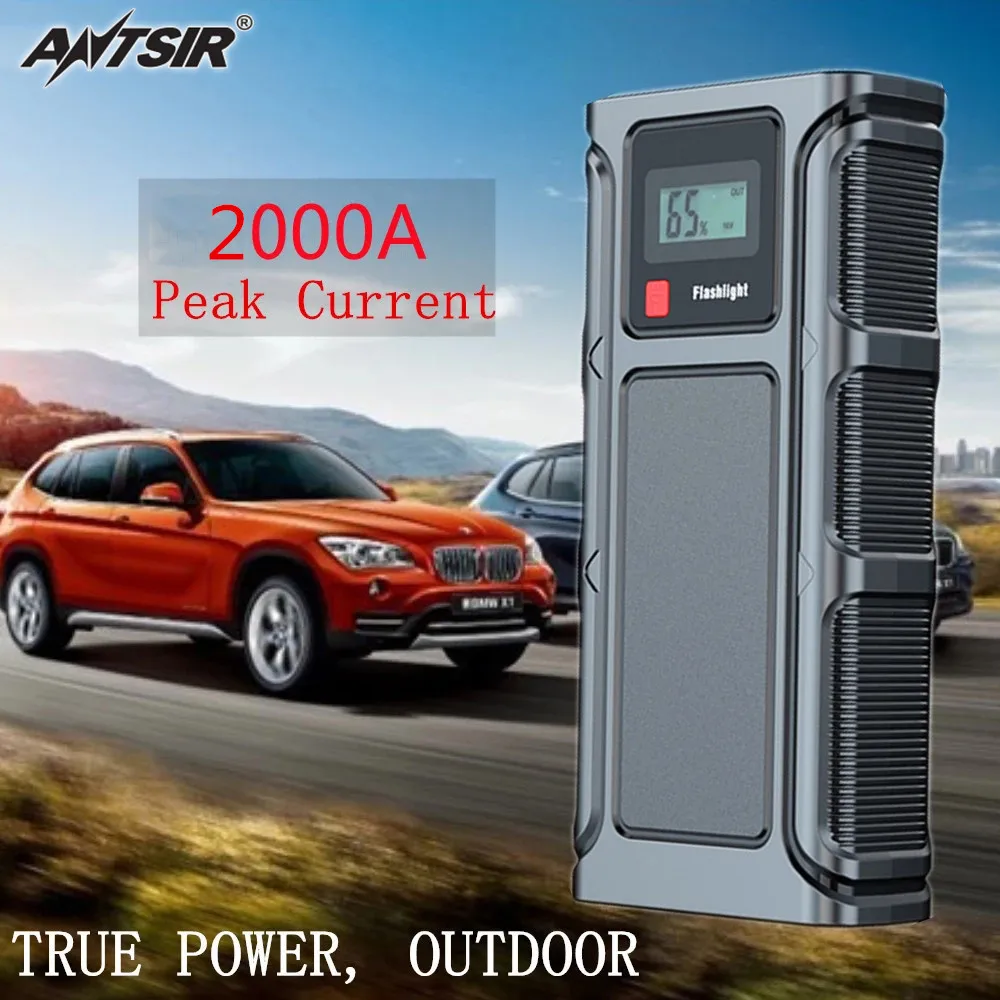 18000mAH Car Battery Booster Charger Portable Car Jump Starter Power Bank Emergency Starting Device With LED Spotlight 12V
18000mAH Car Battery Booster Charger Portable Car Jump Starter Power Bank Emergency Starting Device With LED Spotlight 12V