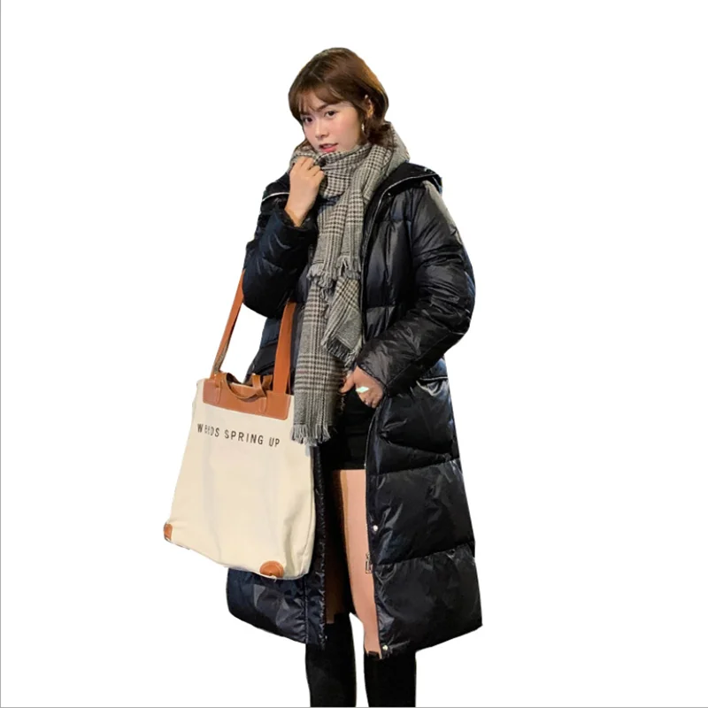 winter new style hooded ladies duck down jacket fashion Korean female over knee coat big pocket medium and long women jackets
winter new style hooded ladies duck down jacket fashion Korean female over knee coat big pocket medium and long women jackets