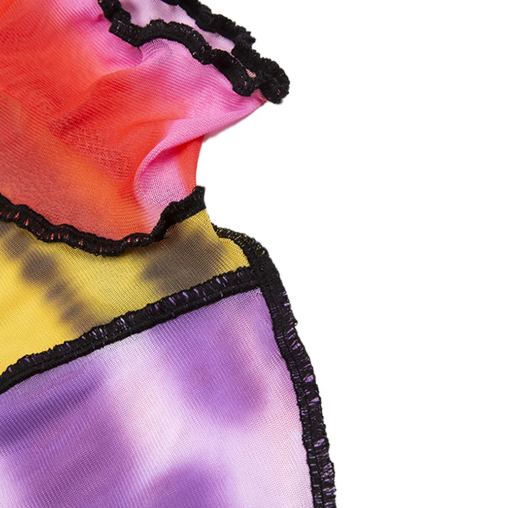 Fashion Patchwork Striped Sexy Summer T-Shirt Top Ladies Slim Tailoring Long-Sleeved Ruffle Crop Top Women Party Club Wear
Fashion Patchwork Striped Sexy Summer T-Shirt Top Ladies Slim Tailoring Long-Sleeved Ruffle Crop Top Women Party Club Wear