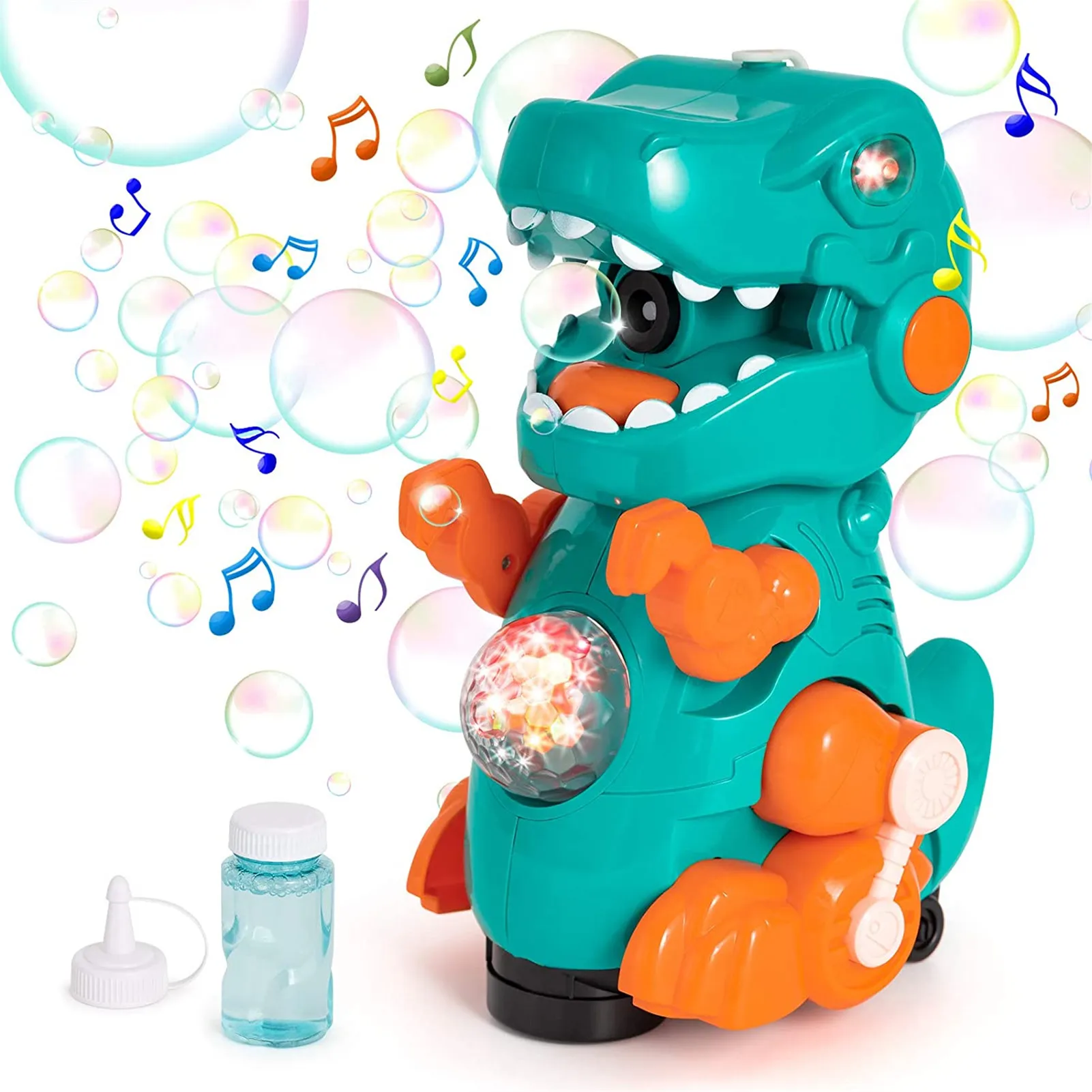 Plastic Dinosaur Bubble Gun Toys For Kids Electric Soap Bubble Machine With Sound Lights Outdoor Summer Bath Toys Toy
Plastic Dinosaur Bubble Gun Toys For Kids Electric Soap Bubble Machine With Sound Lights Outdoor Summer Bath Toys Toy
