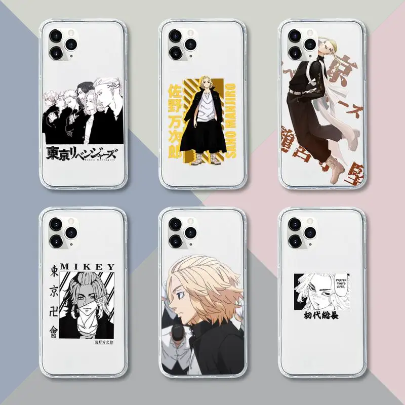 Tokyo Revengers manjiro sano Phone Case Transparent soft For iphone 12 11 13 7 8 6 s plus x xs xr pro max mini
Tokyo Revengers manjiro sano Phone Case Transparent soft For iphone 12 11 13 7 8 6 s plus x xs xr pro max mini