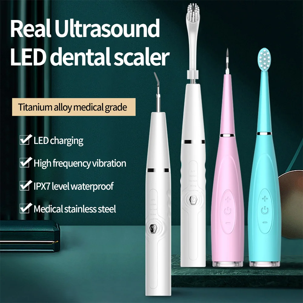 2in1 Portable Electric Sonic Toothbrush Dental Scaler Tooth Calculus Remover USB Ultrasonic Whitening Tooth Cleaner Oral Hygiene
2in1 Portable Electric Sonic Toothbrush Dental Scaler Tooth Calculus Remover USB Ultrasonic Whitening Tooth Cleaner Oral Hygiene
