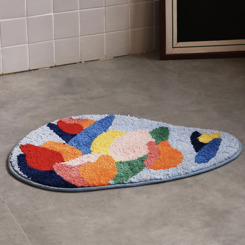 2022 Tulip Flora Carpet Artistic Mat INS Style Cozy Bed Room Soft Super Absorbent Slip-resistant Pad Blue Floor Tufted Rug
2022 Tulip Flora Carpet Artistic Mat INS Style Cozy Bed Room Soft Super Absorbent Slip-resistant Pad Blue Floor Tufted Rug