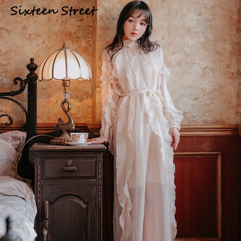 2021 Maxi Voile Long Dress for Women Full Sleeve Ankle-length Beige Dresses Woman Party Night Evening Party Dress Summer
2021 Maxi Voile Long Dress for Women Full Sleeve Ankle-length Beige Dresses Woman Party Night Evening Party Dress Summer
