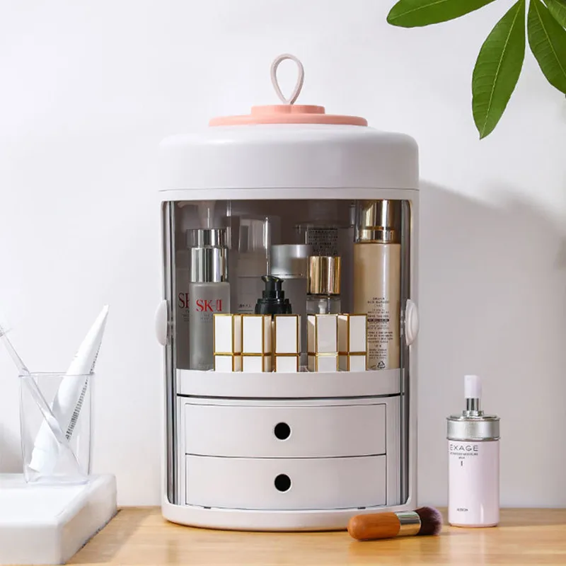 Home Cosmetic Storage Box Drawer Spin High Capacity Makeup Organizer Fashion Beauty Brush Lipstick Holder Desktop Jewelry Case
Home Cosmetic Storage Box Drawer Spin High Capacity Makeup Organizer Fashion Beauty Brush Lipstick Holder Desktop Jewelry Case