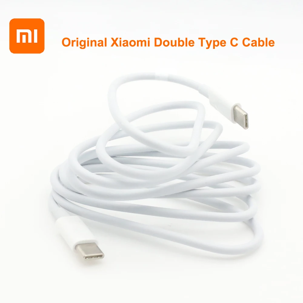 Original Xiaomi Mi 8 Fast Charger Double Type C Cable Quick Charge For MI 10 9 8 Pro Note 10 Lite 6X Redmi Note 9 9S 8 8T
Original Xiaomi Mi 8 Fast Charger Double Type C Cable Quick Charge For MI 10 9 8 Pro Note 10 Lite 6X Redmi Note 9 9S 8 8T