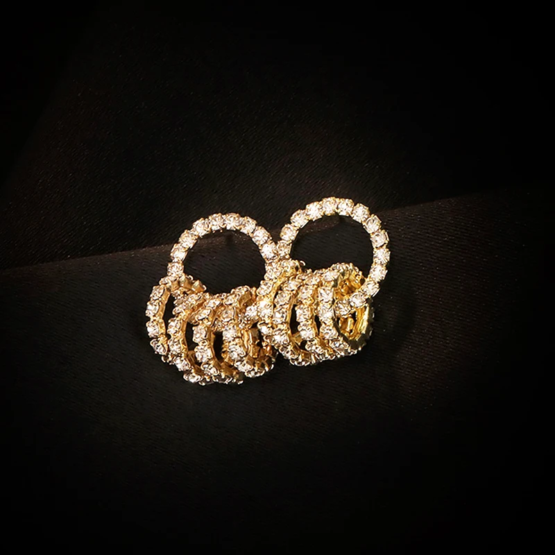 Trendy Exquisite 14k Real Gold Circle Ring Drop Earrings for Women High Quality Jewelry Bling AAA Zircon S925 Silver Needle Gift
Trendy Exquisite 14k Real Gold Circle Ring Drop Earrings for Women High Quality Jewelry Bling AAA Zircon S925 Silver Needle Gift