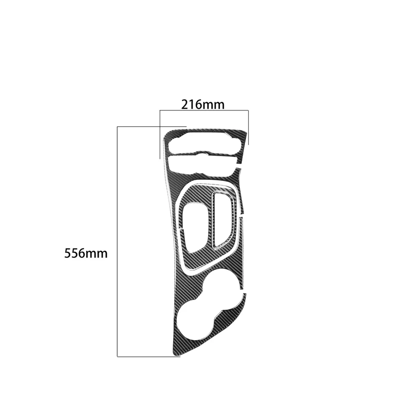 Carbon Fiber for Dodge Challenger 2015 - 2020 Gear Shift Panel Trim Cover Sticker
Carbon Fiber for Dodge Challenger 2015 - 2020 Gear Shift Panel Trim Cover Sticker